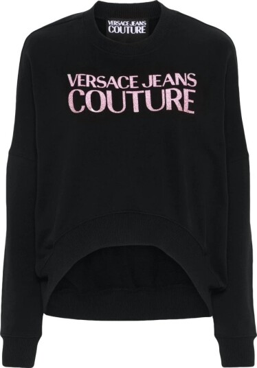 Versace Jeans Couture Dame Gensere & Hettegensere Svart S,