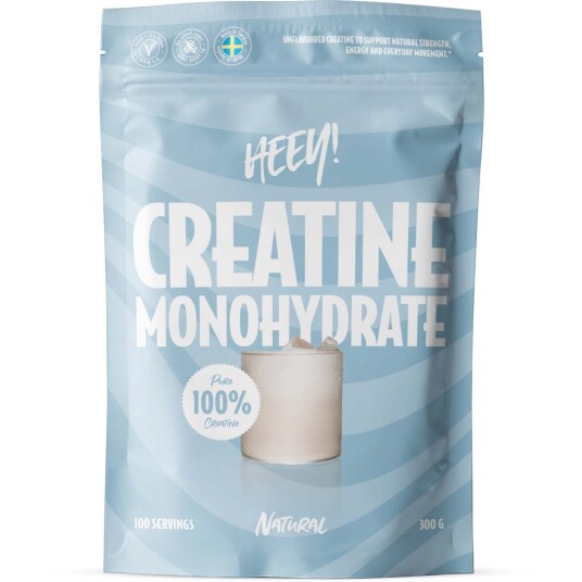 Heey! Creatine Monohydrate 100% Creatine Unflavoured 300 g