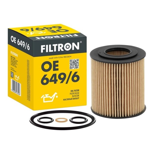 Oljefilter FILTRON OE 649/6 Oljefilter FILTRON OE 649/6