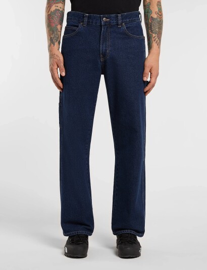 Dickies 997 Loose Straight Carpenter Jeans Navy 30 x 32 Dickies 997 Loose Straight Carpenter Jeans Navy 30 x 32