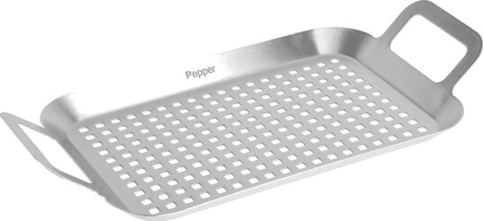 Grillbrett Pepper Rustfritt Stål 35 x 19x5 cm