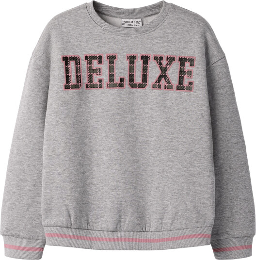 Name It Nkfohumo Ls Rlx Sweat Bru Grey 122 128 Name It Nkfohumo Ls Rlx Sweat Bru Grey 122 128