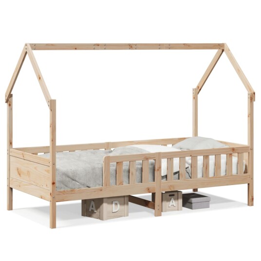  Barnesengeramme hus 80x200 cm heltre furu 8721102851797