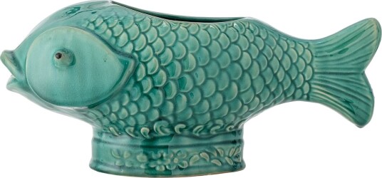 Bloomingville Hiro Flowerpot Green 43.5X20X19CM Bloomingville Hiro Flowerpot Green 43.5X20X19CM