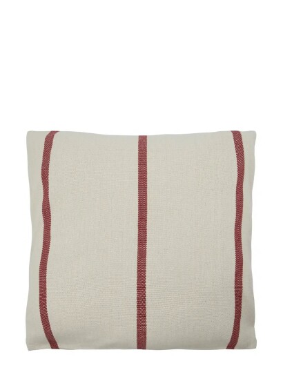 house doctor Cushion Cover Hdnula Off White Dark Red   Cream   