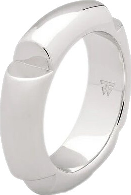 Tom Wood Jewellery Kimberlitt Ring Ring Sølv male 58