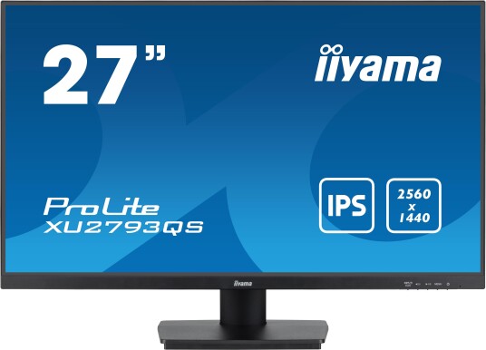 iiyama a ProLite XU2793QS-B6 - LED monitor - 27" - 2560 x 1440 WQHD @ 100 Hz - IPS - 250 cd/m² - 1300:1 - 1 ms - HDMI DisplayPort - speakers - black, iiyama a ProLite XU2793QS-B6 - LED monitor - 27" - 2560 x 1440 WQHD @ 100 Hz - IPS - 250 cd/m² - 1300:1 - 1 ms - HDMI DisplayPort - speakers - black,