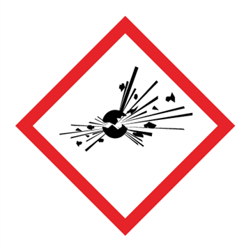 Jo Safety GHS 01 faresymbol Eksplosjonsfarlig 30 x mm 250 stk etiketter på rull 132404 Jo Safety GHS 01 faresymbol Eksplosjonsfarlig 30 x mm 250 stk etiketter på rull 132404