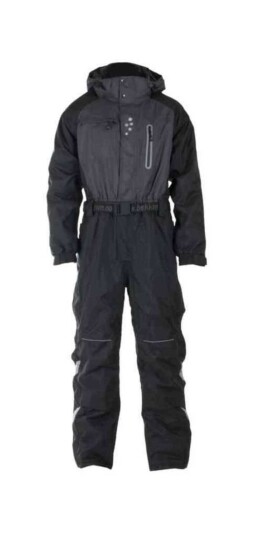 BS Vinterkjeledress Allværs Hamar Unisex, Str. M, Grå/Sort