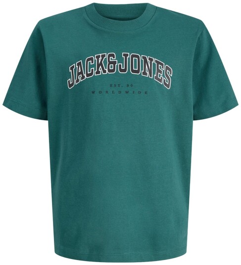Jack & Jones Jjecaleb Varsity Tee Ss O Neck Noos Jnr Khaki green 140 Jack & Jones Jjecaleb Varsity Tee Ss O Neck Noos Jnr Khaki green 140