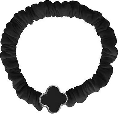 Makeup Mekka Flower Charm Hair Tie Black