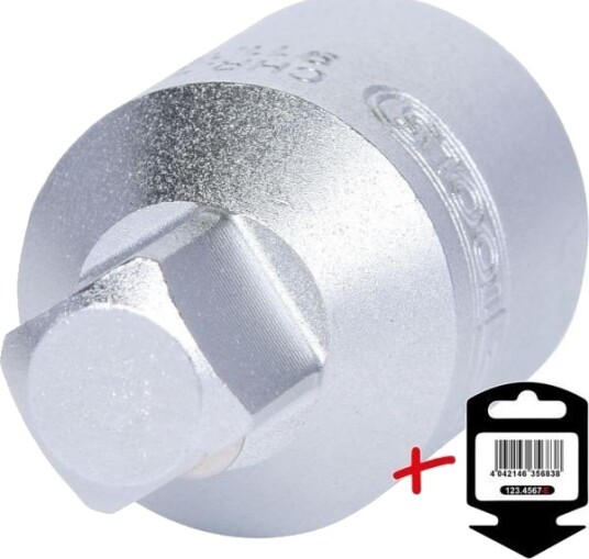 KS TOOLS 911.1233-E Reduksjonsadapter, skralle