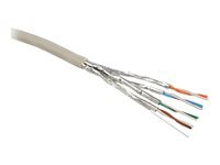 Solarix - Samlet Kabel - 500 M - Stp - Cat 6A - Halogenfri - Grå