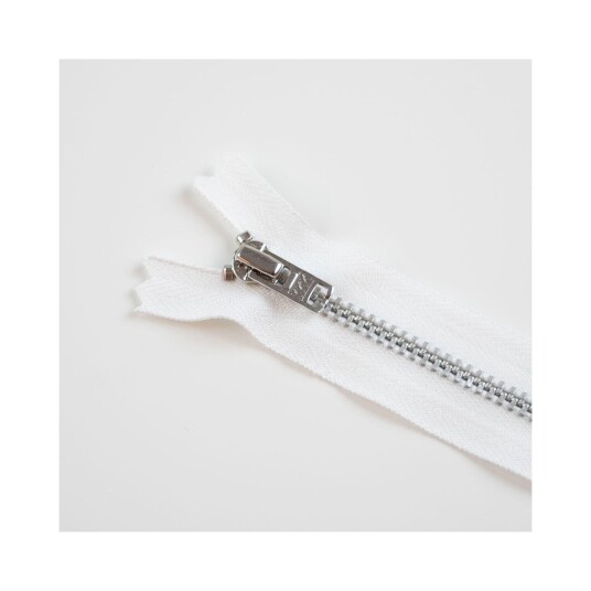 Jeanslås Hvit, 6cm