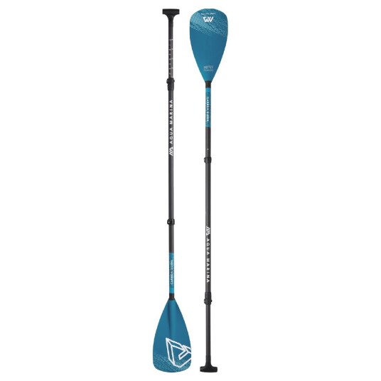 Aqua Marina Carbon Guide SUP Paddle Blue+Black OneSize, Blue Aqua Marina Carbon Guide SUP Paddle Blue+Black OneSize, Blue