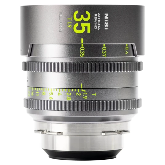 NiSi Athena Prime Rewind 35mm T1.9 Cine Lens. PL Mount