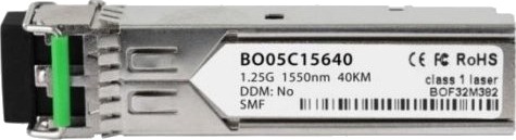 Blueoptics Sfp-1G-Ex-Va-Bo Fiber Optisk 1250 Mbit/S Sfp Lc 40000 M 1550 Nm