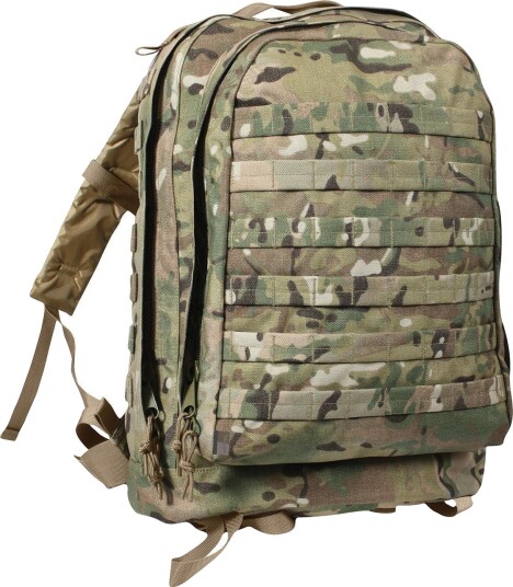 Rothco MOLLE II 3 dagers angrepsryggsekk 35L Beige Rothco MOLLE II 3 dagers angrepsryggsekk 35L Beige