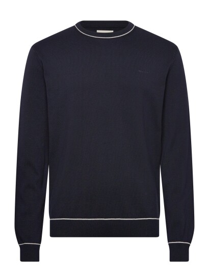GANT Cotton Modal C Neck   Navy   XL