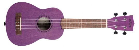 Kala Ka-Mrt-Pur-S Royal Purple Watercolor Meranti Soprano Ukulele