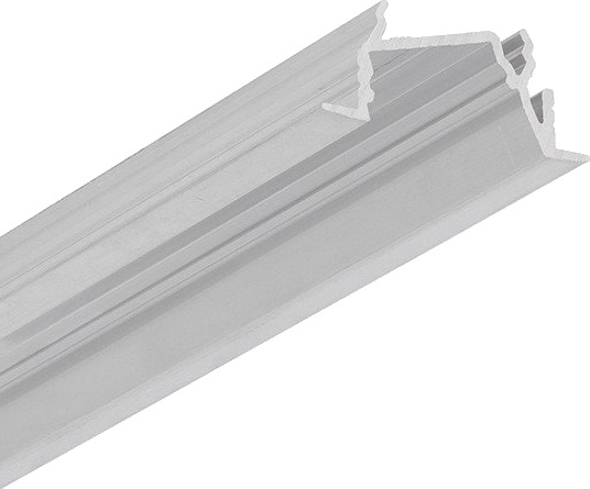 Topmet 1m aluminiumsprofil DIAGONAL14 F/TY Ubehandlet aluminium innfelt LED skinne Topmet 1m aluminiumsprofil DIAGONAL14 F/TY Ubehandlet aluminium innfelt LED skinne