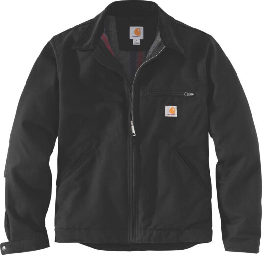 Carhartt Duck Detroit Jakke L Svart Carhartt Duck Detroit Jakke L Svart