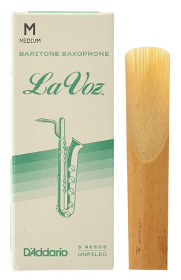 DAddario Woodwinds La Voz Baritone Sax M