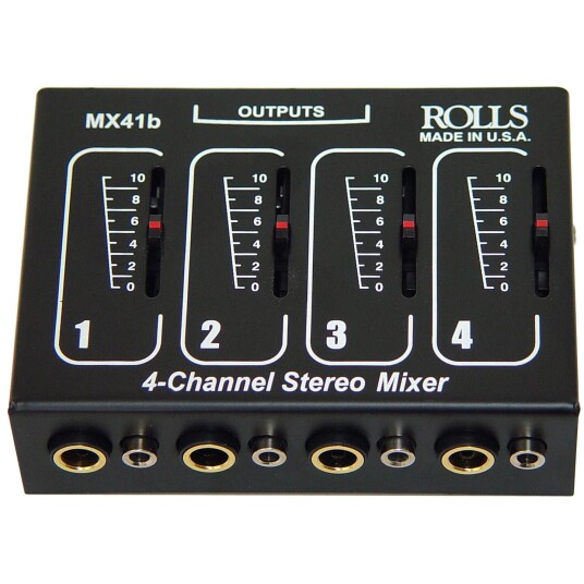 Rolls Mx41b Four Channel Mixer Rolls Mx41b Four Channel Mixer