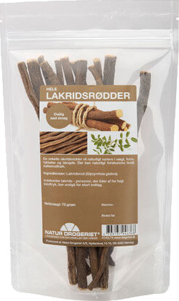 Natur Drogeriet Natur-Drogeriet Lakrisrøtter, pinner i pose 75g