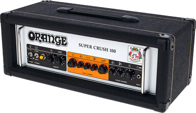Oransje Super Crush 100 Head Svart Oransje Super Crush 100 Head Svart