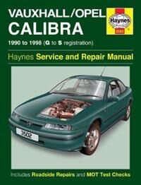 Vauxhall/opel Calibra (90 - 98) Haynes Repair Manual Av Haynes Publishing