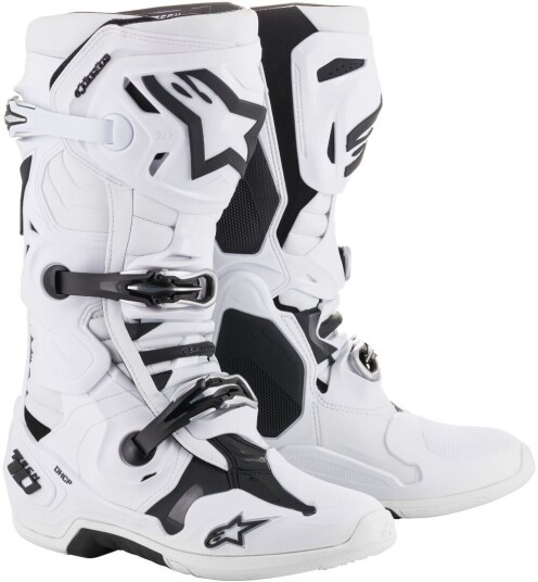 Alpinestars Tech-10 Motocross støvler Hvit Alpinestars Tech-10 Motocross støvler Hvit