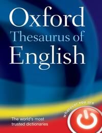 Oxford Thesaurus Of English Av Oxford Languages Oxford Thesaurus Of English Av Oxford Languages