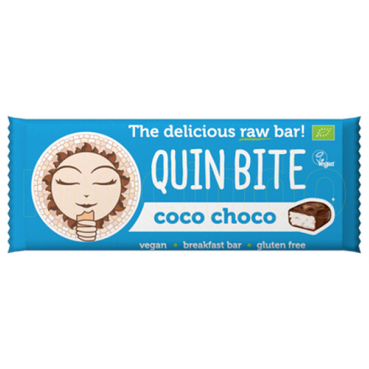 Quin Bite Kokos Sjoko Bar 30g Quin Bite Kokos Sjoko Bar 30g