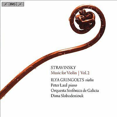 MediaTronixs Igor Stravinsky : Stravinsky: Music for Violin - Volume 2 CD (2018) Pre-Owned