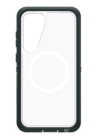 OtterBox Defender XT Clear Magnets Samsung Galaxy S25+ Jubilee green