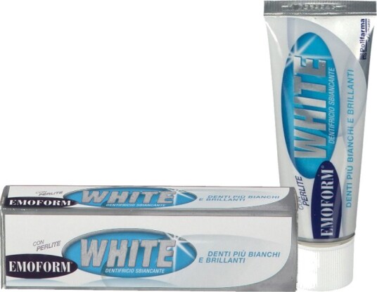 Tannbleking Tannkrem EMOFORM White Perlite (40 ml)