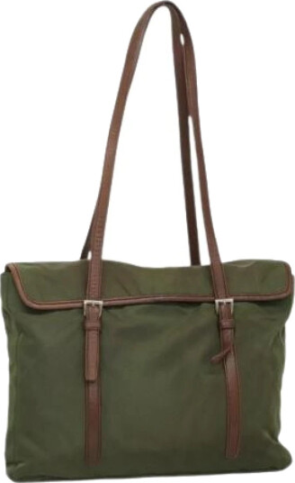 Prada Vintage Dame Grønn Prada Vintage Dame Grønn