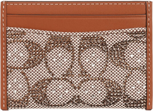 Coach Essential Card Case Brown ONE SIZE Coach Essential Card Case Brown ONE SIZE