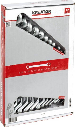 Ringskrallesett 12 deler - 6-32 mm