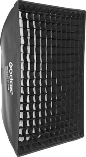 Godox Umbrella Softbox 50x70cm Bowens feste, Velco Grid Paraplyfunksjon
