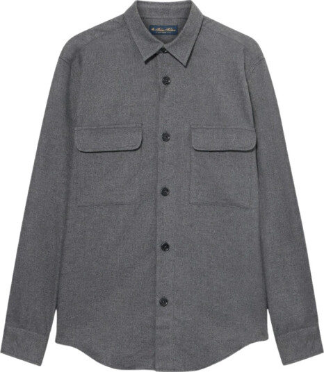 Brooks Brothers Herre Skjorter Grå M,