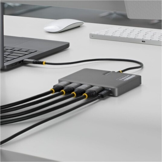 Startech Dokkingstasjon For Bærbar Usb C 4 X Hdmi Taa Samsvar