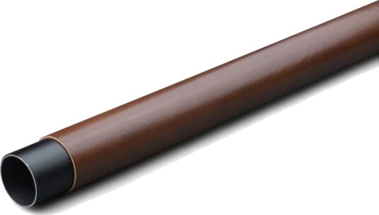 THEOFILS GARDEROBESTANG Ø25X358 MM BRUNT LÆR SVØPT