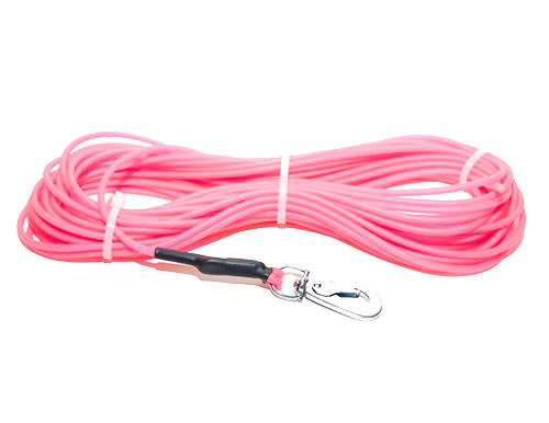 Pritax Sporline 15m Bånd Rosa for Hundetrening