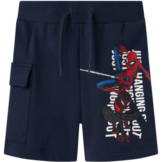 Name It Navy Blazer Mo Spiderman Sweat Shorts Marvel 92