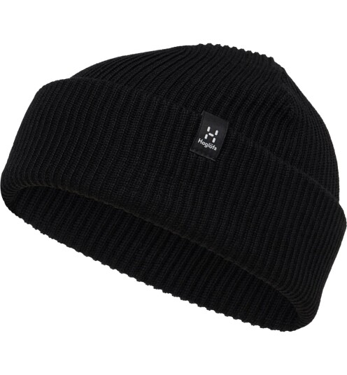 Haglöfs Unisex Vassi Beanie True Black 1 SIZE
