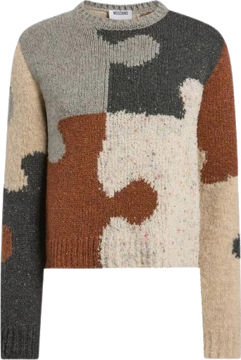 Moschino Dame Strikkevarer Flerfarget M, Moschino Dame Strikkevarer Flerfarget M,