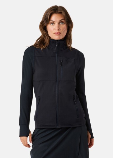 Swedemount Trondheim Midlayer Full Zip Vest W Black 40 Vester