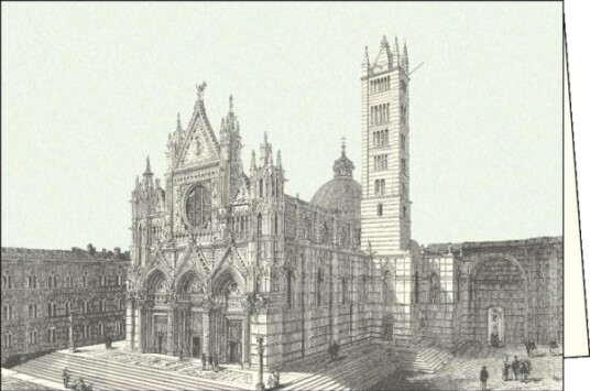 Rossi Kort Med Konvolutt Itw 011 Siena Cattedrale S. Maria Rossi Kort Med Konvolutt Itw 011 Siena Cattedrale S. Maria